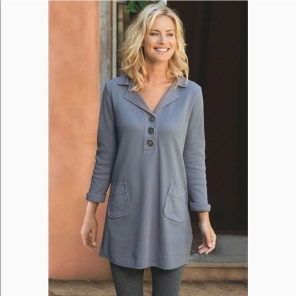 Soft Surroundings | take two tunic Sz  PXS B-22